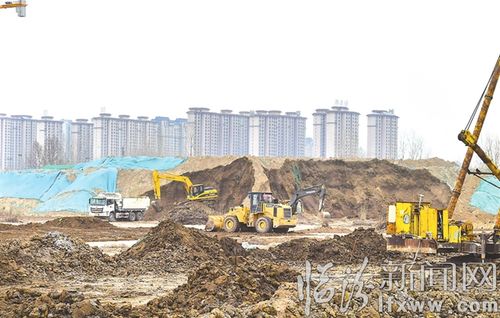 臨汾市第二中心學校建設項目緊張有序推進